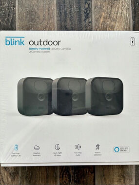 Blink Outdoor 3-Camera System (3rd Generation) ) NWT